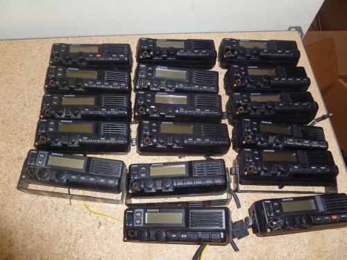 Lot of 17 kenwood two way radio remote control heads tk-690h tk-790h for sale