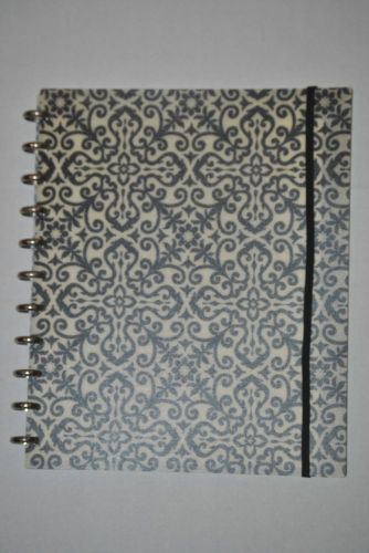Martha Stewart Avery Black, White Discbound Smooth Customizable Notebook