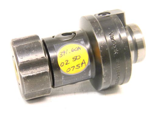 Used sandvik varilock-50 jacobs rubber flex collet tap chuck 391.60a-02-50-075a for sale