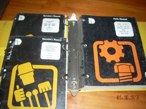 Operators and parts manuals for Dresser  TD-15 E