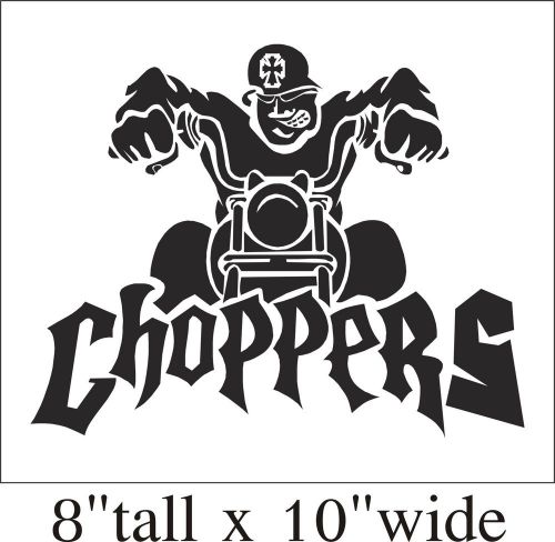 Choppers Funny Car Truck Bumper Vinyl Sticker Decal Decor Art Gift -1756