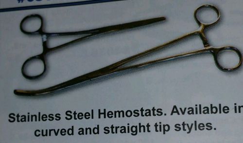 New 15&#034; Straight Hemostat Forceps Locking Clamps - Stainless Steel