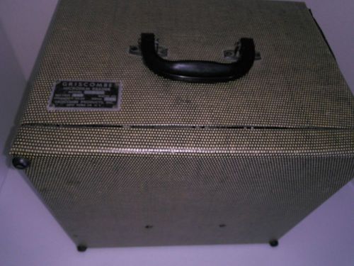 Vintage Microfilm Reader Griscombe Model P-A