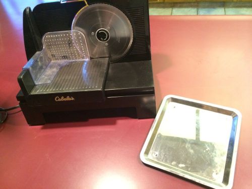 Cabela&#039;s Electric Food Slicer FS-120-TCAB Stainless Steel