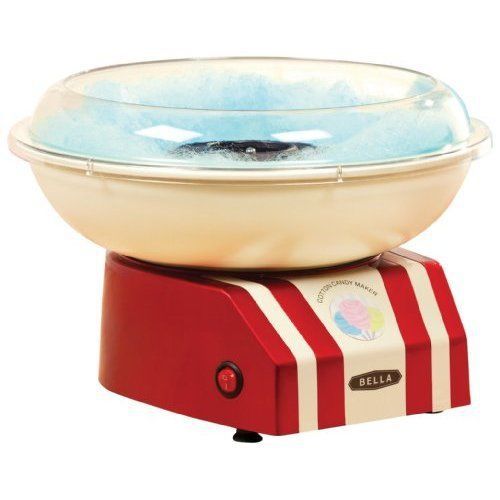 Sensio bella cotton candy maker red &amp; white electric dishwasher safe no.bla13572 for sale