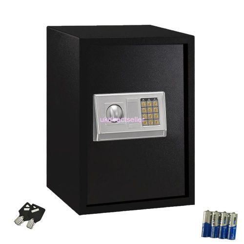 19&#034; electronic digital lock keypad safe box home security gun cash jewel 2 keys for sale