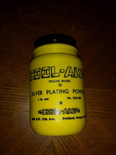 Cool-Amp Silver Plating Powder-1 pound Jar-1233-500- Plate electronics!