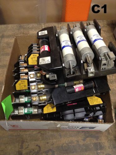 Grab Box of Approx 23  Fuse Holder &amp; Fuses