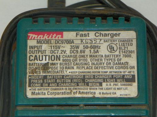Makita Fast Charger DC9700A