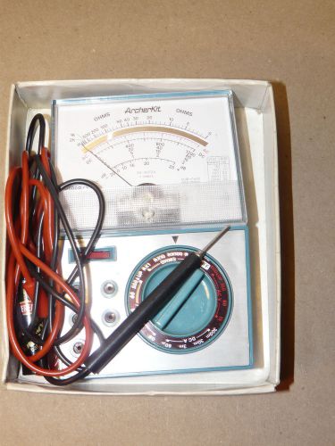 Vintage Archerkit AC/DC Multi-Tester (Multi-meter) No 28-4013A w/ Box &amp; Papers
