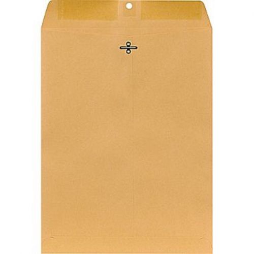 Case 250 manila kraft envelopes 10x13 - gummed &amp; clasp - brand staples - new! for sale