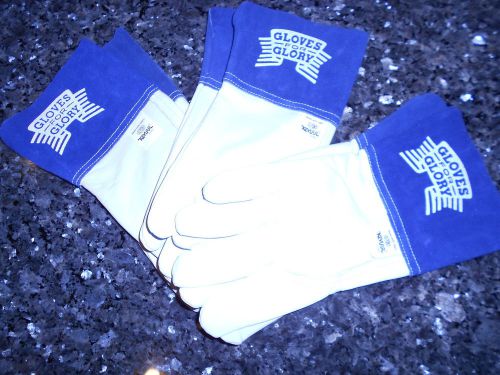 Gloves For Glory, Welder Gloves Mig Tig- 4850L-3 Pairs
