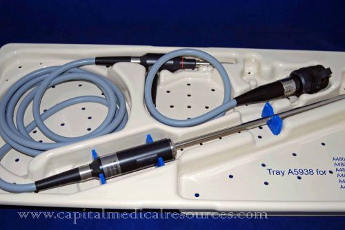 Olympus A4801A 10mm 0 degree video Laparoscope w/ Sterilization Tray
