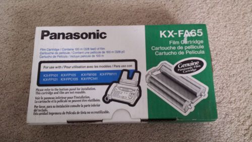 Genuine Panasonic Film Cartridge KX-FA65 FREE SHIPPING