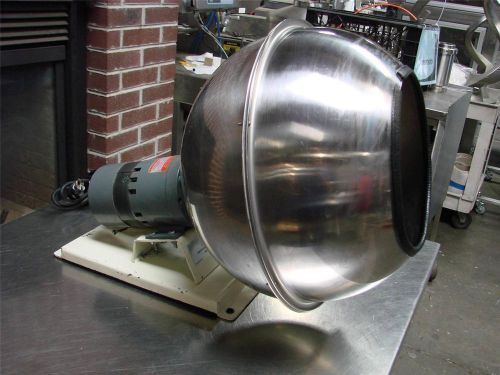 ELSINGHORST BROS ROTARY TUMBLER FOR COATING ALMONDS, PECANS, NUTS, CANDY, FRUIT