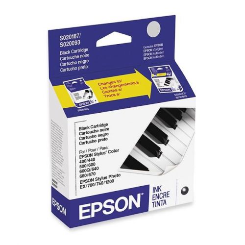 EPSON - ACCESSORIES S187093 BLACK INK CARTRIDGE FOR SC 400