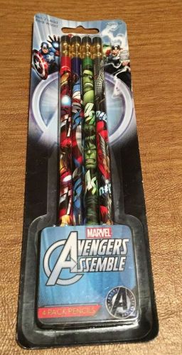 Marvel Avengers #2 pencils - 4 Pack