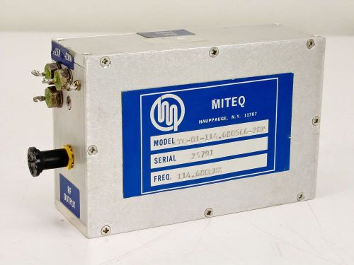 Miteq OSCILLATOR XTC-01-114.680566-28P