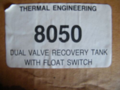 Refrigerant Recovery Tank, 30# with 3-Pin Float *NEW