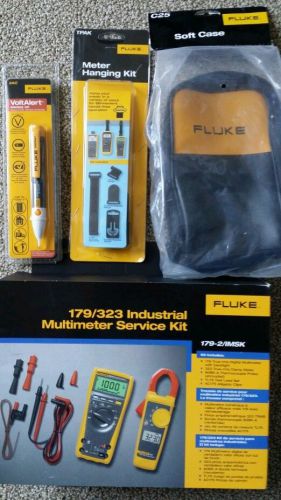 Fluke 179-2/imsk service kit with case, hanging kit, and tester  5 item kit for sale