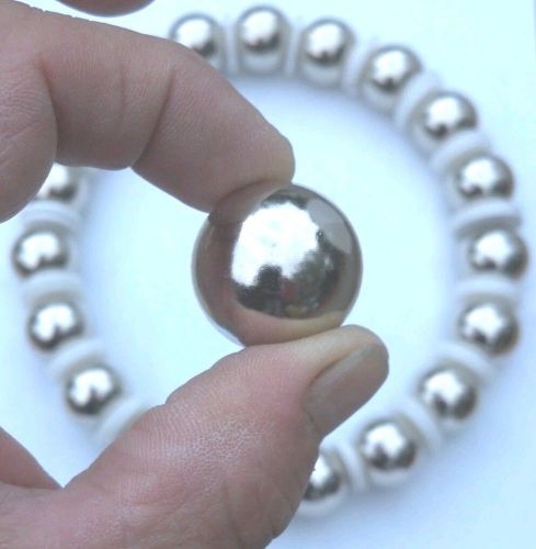 Incredibly strong RARE EARTH NEODYMIUM SPHERE MAGNETS - 1 inch diameter NdFeB