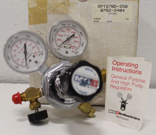 Mg gpt270-250 compressed gas 3000psi general purpose high purity regulator for sale