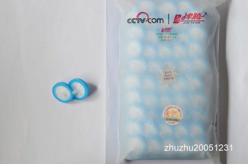 30pcs Micro PES Syring Filters 25mm 0.45um non-sterilized New