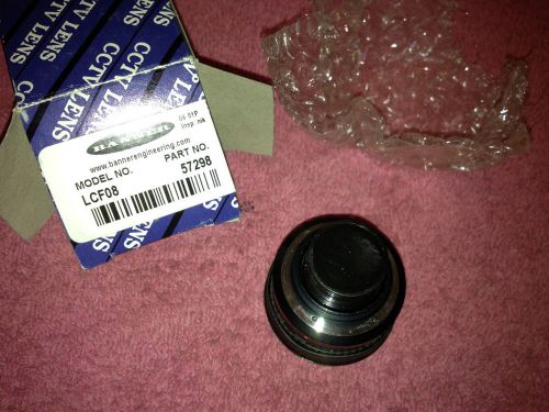 ***NEW*** BANNER LCF08  8 mm  1/3&#034; LENS  57298  ***FREE SHIPPING USA***
