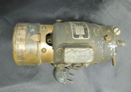 Vintage oxweld acetylene co. motorized cutting torch motor for sale