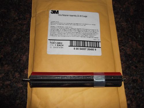 3M MS2 SPRING WIRE RETAINER ASEMBLY 78-8011-2559-8 NEW 22-26 GUAGE