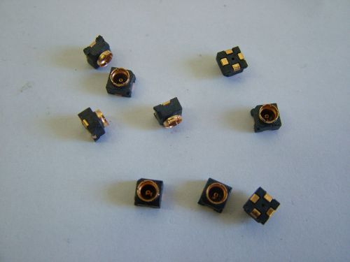 RF MMCX MICROMATE FEMALE CONNECTOR 908-22101T AMPHENOL LOT OF 10