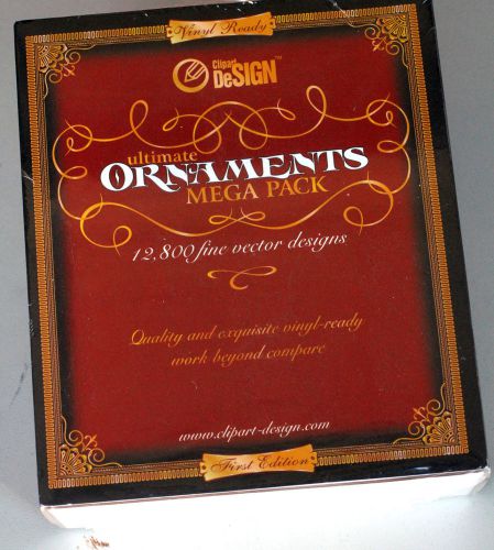 Design Ornaments Clip Art Mega Pack--Unused &amp; Sealed box