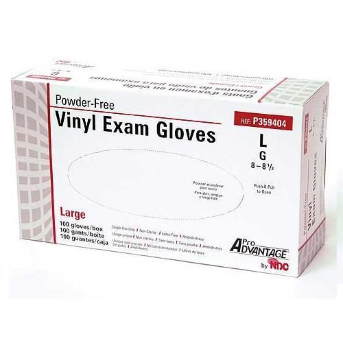 Pro Advantage,  Latex Exam Glove, Powder Free (PF), Small, 100/bx