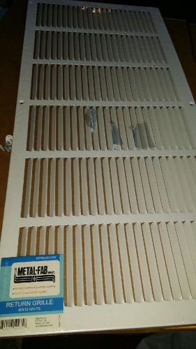 (5) 30&#034; x 12&#034; return grille - easy air flow - flat stamped face for sale