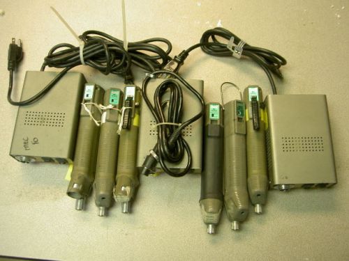 1 lot of HIOS ELECTRIC TORQUE SCREWDRIVERS and T-70 POWER SUPPLIES