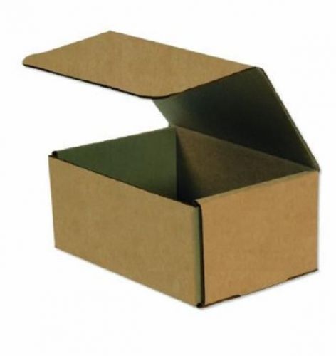 Kraft corrugated cardboard shipping boxes mailers 7&#034; x 5&#034; x 2&#034; (bundle of 50) for sale