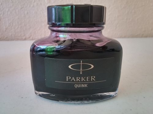 Parker Quink Bottled Fountain Pen Ink 57ml BLACK 3001100