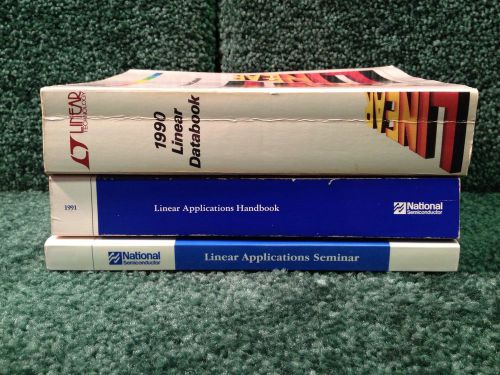1991 National Semiconductor Linear Appllications Handbook And Seminar Book