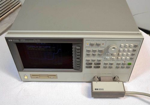 Agilent HP 4291A &amp; 16453A Impedance / Dielectric Material Analyzer  opts:1C2 002