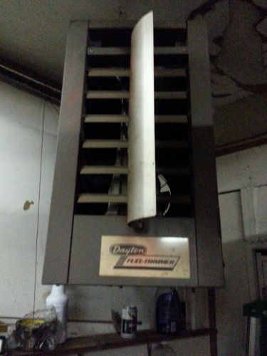 Dayton Fuel Trimmer Unit Heater Model 3E366A. Price for 1 unit.2 units available