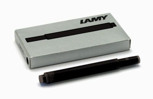 F/S NEW LAMY Ink Cartridge 5 Pcs Blue Black Pens LT10BLBK Import JP 0215