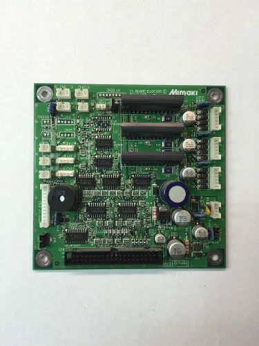 Mimaki JV3 160S -“USED” IO Board , Wide Format Solvent Printer  E400305