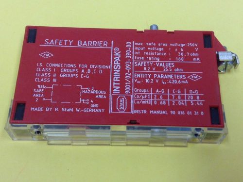 Stahl - Intrinspak Safety Barrier - Type #9001/02-093-390-00