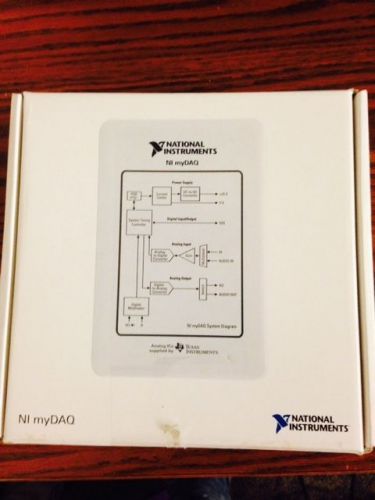 National Instruments NI myDAQ with software