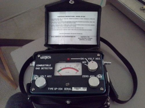 GASTECH CP-204 Combustible Gas Detector
