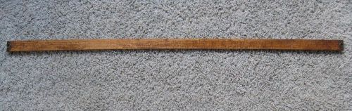 Antique arrow forestry logging loggers log marker tape measure size sizing stick for sale