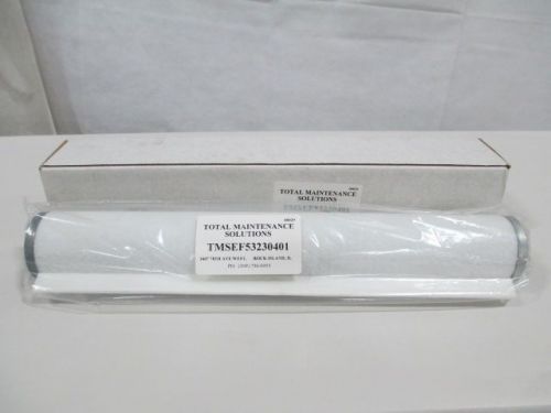 NEW TOTAL MAINTENANCE SOLUTIONS TMSEF53230401 EXHAUST PNEUMATIC FILTER D216029