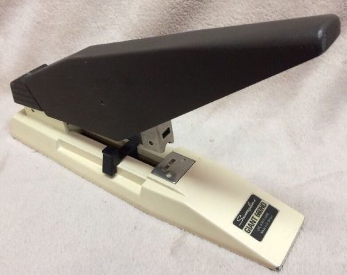 Vtg swingline giant stapler bind multiple pages fast 660hd adjustable made in uk for sale