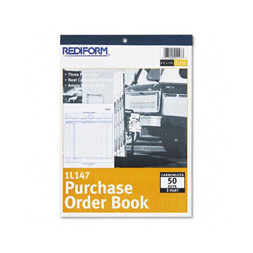 Rediform Office Products Purchase Order Book, 50 Sets/Book