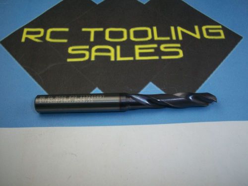 17/64 High Performance Carbide Drill 140° HQS Point TiALN Coated NEW Hanita 1pc